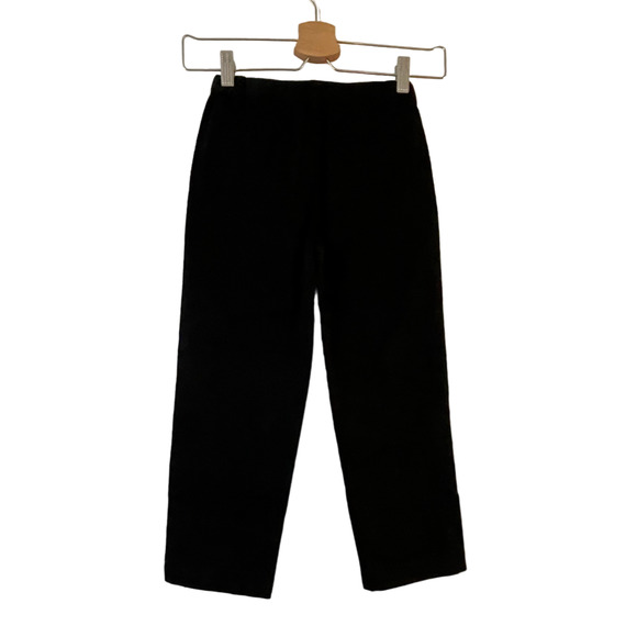 Cat & Jack Kids Boys School Uniform Pants 5 Black Straight Leg Adjustable Waist - Picture 2 of 8